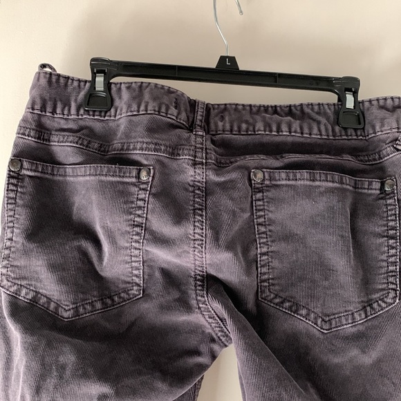 FREE PEOPLE Straight leg purple/ gray Cords - Picture 6 of 9